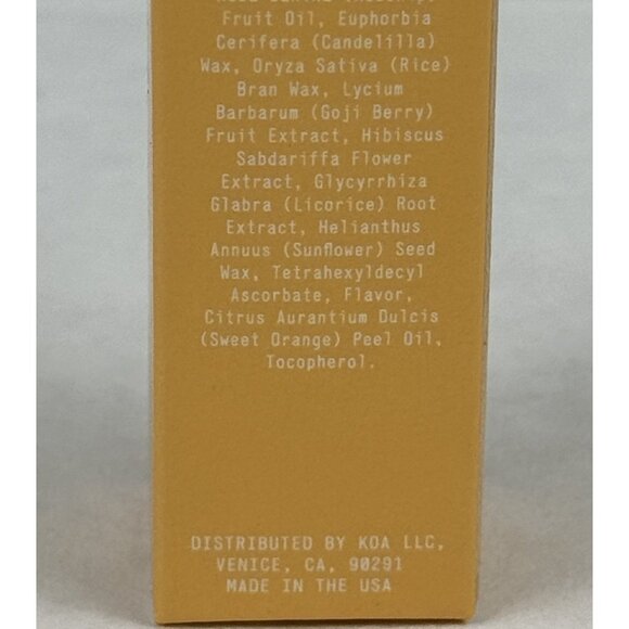 KOA Life Vitamin C Lip Treatment 10g Plant-Based Hydrating Natural Lip Balm NEW - Picture 7 of 10
